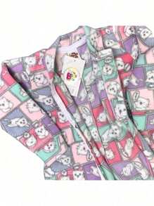 Children's SOFT Pajama Jumpsuit With Winter Print - 查看 9