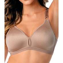 Olimpo Bourbon DeMillus Bra 61096/61196 Microfiber Cotton - Màu be - Xem 1