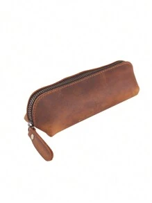 1pc Simple Single Layer Pencil Case, Creative Multi-Purpose Handheld Pencil Case, Portable Stationery Accessories Storage Pencil Case, Glasses, Pens And Other Stationery Boxes That Can Be Stored, Necessary School Supplies For Back-To-School Season - Multicolor - View 11