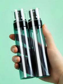 1 pieza Botella atomizadora recargable de 30ml/60ml/80ml/100ml/120ml con rociador fino de niebla nano para hidratación facial, desinfección de alcohol, mini rociador