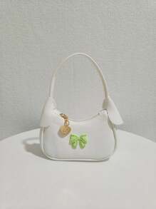 Kids Rhinestone Bow Handbag, Girls Fashion Mini Purse, Princess Style Coin Pouch, Mini Bag Gift For Little Girls - one-size - View 10