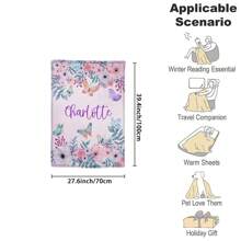 1 chiếc chăn nỉ in hình bướm nghệ thuật tối giản cá nhân hóa, có thể in tên của bạn, mềm mại và ấm áp, kỷ niệm những khoảnh khắc đáng nhớ, một món quà ngày lễ tuyệt vời dành cho bạn bè, người thân và gia đình. - Nhiều màu - Xem 7