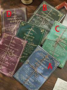 30張裝樂譜圖案材料紙復古多用途裝飾牛皮紙用於DIY工藝品、裝飾品、手帳 - 彩色 - 查看 11