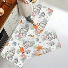 1 tấm thảm trang trí chống trượt cho nhà, phòng, vườn, sân, phòng tắm, thảm trải sàn trang trí phòng tắm, thảm trải sàn, thảm trải sàn ngoài trời, thảm chùi chân, trang trí mùa thu, phụ kiện phòng tắm, trang trí lối vào trường học - trắng - Xem 4