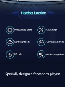 可分離式有線遊戲耳機 - 主動降噪，電容麥克風，音量控制和輕便設計 - 適用於筆記型電腦，平板電腦，遊戲機，Android手機和桌上型電腦。 - 彩色 - 查看 6