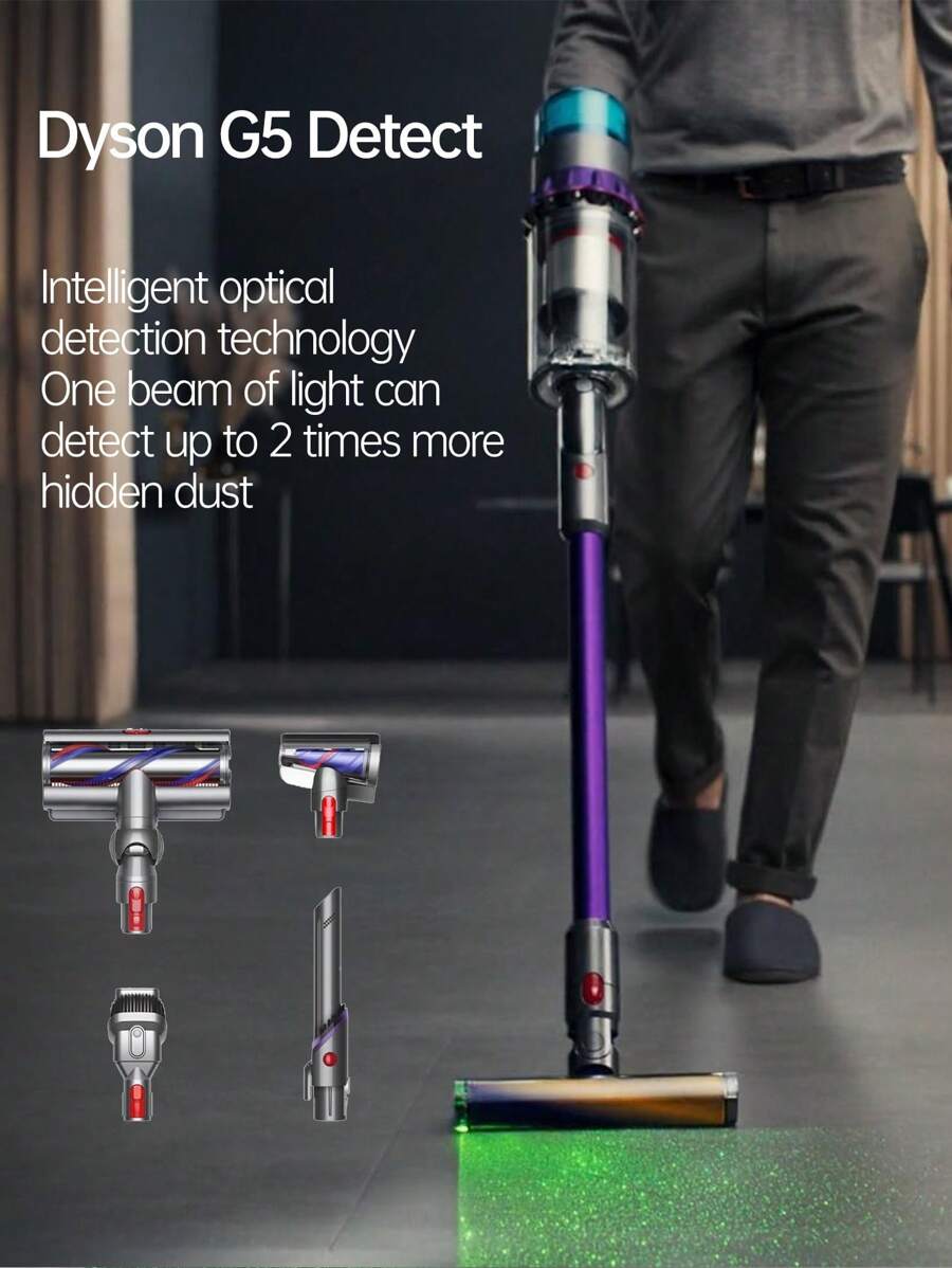 Dyson Gen5 Detect Cordless Vacuum Cleaner - Purple - View 1