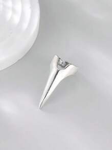 1set Alloy Knuckle Duster Rings - Silver - View 4