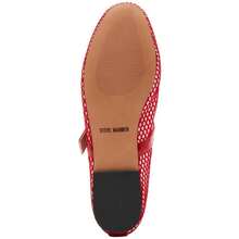 Steve Madden Women's Dreaming Mesh Mary Jane Flats - red mesh - View 6