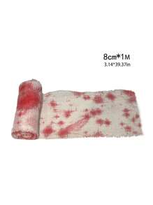 1Party Props: Holiday Dress-Up Toy Props: Blood Gauze, Haunted House, Escape Room, Horror Decoration Props, Blood Cloth, Party Prank Props - Multicolor - View 8