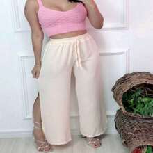 Super Stylish Duna Fenda Pantalona Pants In New Colors. - Màu be - Xem 1