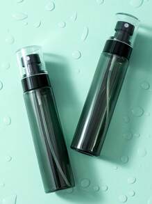 1 pieza Botella atomizadora recargable de 30ml/60ml/80ml/100ml/120ml con rociador fino de niebla nano para hidratación facial, desinfección de alcohol, mini rociador
