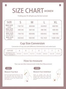 Front Closure Lace Wireless Bra, Comfortable Seamless Push Up Bra, Full Coverage Breathable Bra, Lingerie