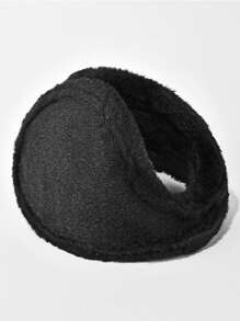 1pc Unisex Fluffy Earmuffs, Warm And Windproof, Adjustable Cold Weather Ear Warmers - Multicolor - View 14