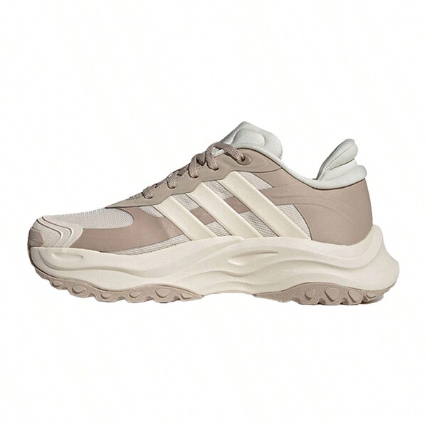 Adidas Adidas Maxxwavy HALO Tênis casual unissex de cano baixo, antiderrapante, absorvente de choque, versátil, marrom JS0216