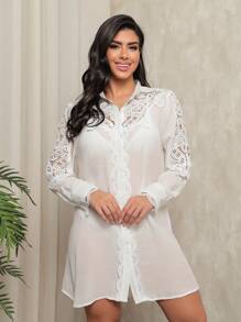 BEACH FASHION SHIRT FASHION! - trắng - Xem 2