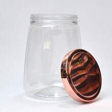 Kit 2 Metallic Lid Pots 2.1L And 1.2 Liter Sweet Biscuit - 玫瑰金色 - 查看 6