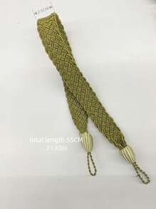 2pcs Woven Curtain Tie Backs, Window Curtain Tiebacks For Home Decor Gifts Birthday Graduation