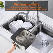 8.5 QT Air Fryer, 8-In-1 Air Fryer Oven With Digital Touch Screen, Visual Window, 1750W, Dishwasher-Safe & Nonstick, Fit For 1-3 People