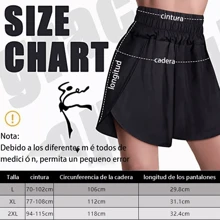 Shorts Deportivo Mujer Falda Deportiva Cortos Gym Elástico Short De Yoga Deportivos De Gym  Lycra De Doble Capa Con Bolsillo Pantalones Cortos Ancha Deportiva Playa - Azul - Ver 3