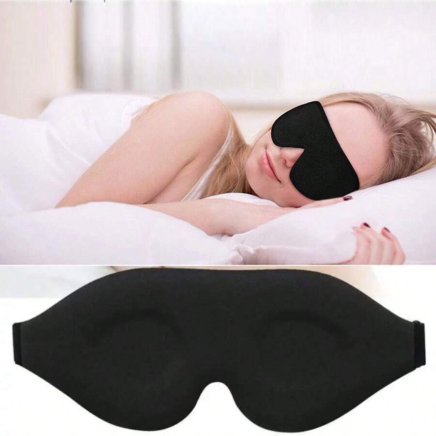 Tcare Eye Mask For Sleeping 3D Contoured Cup Blindfold Concave Molded Night Sleep Masks Block Out Light With Women Men Eyepatch - Multicolor - View 1