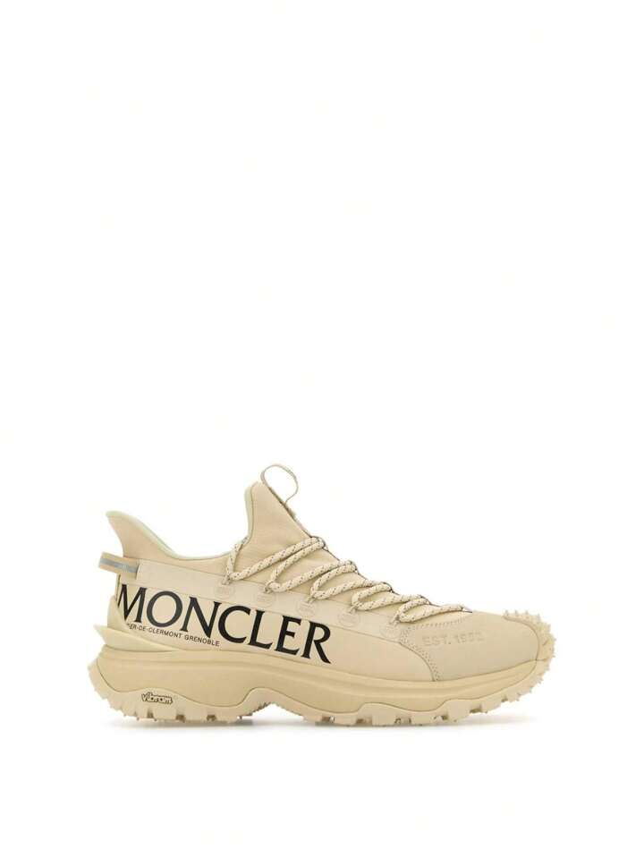 スニーカー MONCLER Woman Sneakers Beige 4M00160M4499 207 Cream Sports shoes with logo Moncler - Vitkac Canada