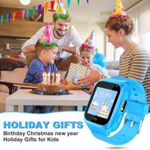 Kids Watches Children Watch Kids Smartwatch With Text&Call Games Camera Recorder Alarm Flashlight Music Player For 3-12 Boys Girls Gifts - 藍色 - 查看 9