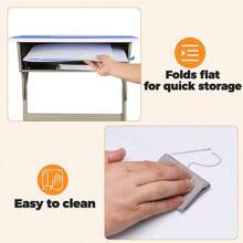 2pcs Privacy Desk Divider, Washable Sneeze Guard For Student Desk And Office Table - Multicolor - View 2