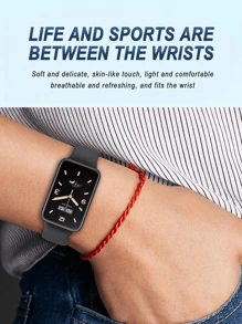 1 条运动表带 适合小米手环 7 Pro 硅胶表带 小米智能手表表带 7 TPE 替换腕带小米手表表带