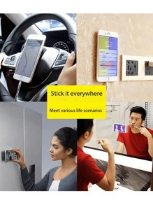 1 件硅胶吸盘 硅胶吸盘方形手机壳背面硅胶吸盘 40 件大吸盘硅胶手机吸盘手机吊饰手机配件飞机配件国际旅行夏季露营科技配件健身房手机配件旅行