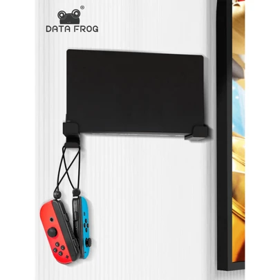  DATA FROG 壁挂支架 固定环 壁挂架 适用于 Switch 2 Joycon OLED 电视底座 控制器配件