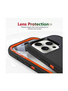 Funda protectora para teléfono a prueba de caídas, golpes y abrasión, de Body completo, resistente, con protección en tres partes compatible con iPhone, Galaxy, HONOR, REDMi, a prueba de agua y resistente a los arañazos