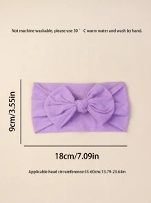 1pc Faixa de cabeça macia para bebê, adequada para uso diário, feriado, decoração, para o Natal