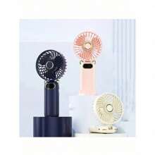 Portable Handheld Misting Fan,Rechargeable Travel Mister Fan, Battery Operated Personal Fan With Mist, 6 Speeds,LED Display,90°Foldable Cooling Fan For Camping Outdoor, Home, Office