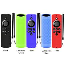 1pc Silicone Protective Case For  Alexa Voice Remote Lite / Fire TV Stick Lite 2020, Wavy Design, Soft Silicone Full Coverage, Comfortable Grip (Case Only) - Multicolor - View 6