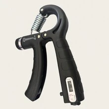 Yuke Mechanical Counting Grip Strength Device For Men's Arm Muscle And Hand Strength Exercise Adjustable 5-60KG Fitness Equipment - Black - View 5