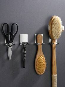 2pcs Wall Mounted Razor Holder Home Bathroom Decor Fall Decor Back To School