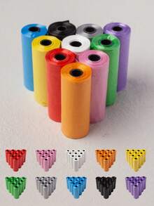 Pet Waste Poop Bags, Plastic Garbage Bag Refill For Cleanup Scooper, Mini Disposable Poop Bags, Free Shipping - Multicolor - View 7