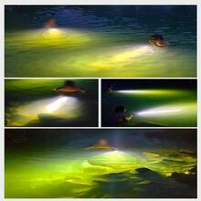 High Power Diving Flashlight XHP70, Highest Waterproof Grade Professional Diving Flashlight 18650, Battery Powered With Hand Rope - Black - View 10