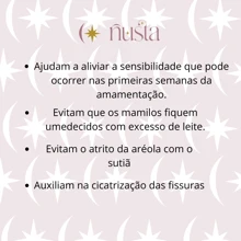 Kit 2 Camisolas Com 2 Rosquinha Amamentação Proteção Para Seio De Amamentar - Multicolorido - Visão 2