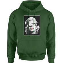 Marilyn Censored Adult Hoodie Sweatshirt - 希瑟灰色 - 查看 3