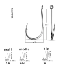 1 Pack Bionic Fly Bait Soft Bait Hooks For Sinking Water Fly Fishing, Mosquito & Fly Hook For Small Fish - Multicolor - View 3