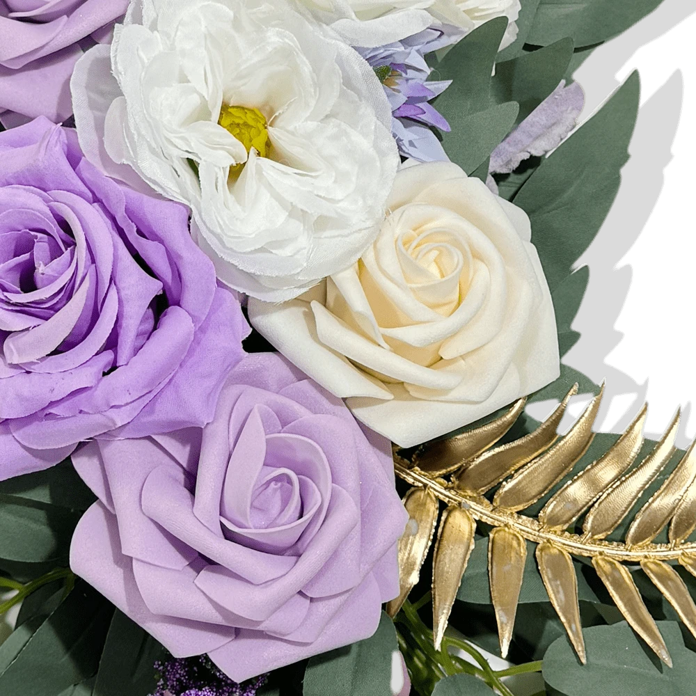 Wedding Arch Flowers Swag Set Of 2, Artificial Flower Swags For Wedding