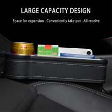 Car Seat Seam Filler Cup Holder 7 Colours Variable LED Car Seam Organiser With 2USB Charging Port Car Accessories - Main Driver - View 8