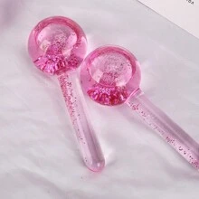1/2pcs Ice Globes For Facials, Cold Glass Ice Roller Ball, Cryo Sticks Face Globes For Face Neck & Eyes, Care For Women Gift,Beauty,Skin Care Products,Spa,Self Care,Skin Care Tools,Face Care,Esthetician Supplies,Massage,Face Massage Tool,Face Roller,Ice Roller,Ice Roller Face