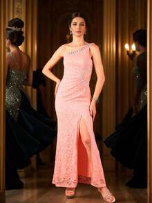 ANGEL FASHIONS Women Formal & Evening Dresses - Pink - View 2
