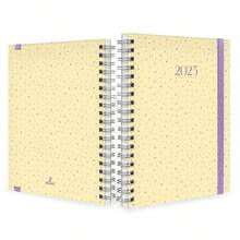 iscool Agenda Weekly Planner Plus 2025 Colors Sweet Confetti - 黃色 - 查看 2