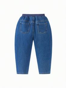 mini bala 夏季舒适高弹男宝宝长裤