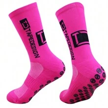 1双户外运动足球袜，圆形硅胶防滑袜，男女通用，也适用于棒球和橄榄球运动。 - 彩色 - 查看 14