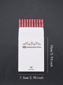 1 盒 20 件/套复古蜡封棒，多种颜色，适用于婚礼请柬、礼品盒、派对信封、剪贴簿、手工日记本