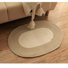 65*45cm Handwoven Natural Material Indoor Hallway Japanese Style Simple Absorbent Quick Dry Rug/Mat Gifts Birthday Graduation